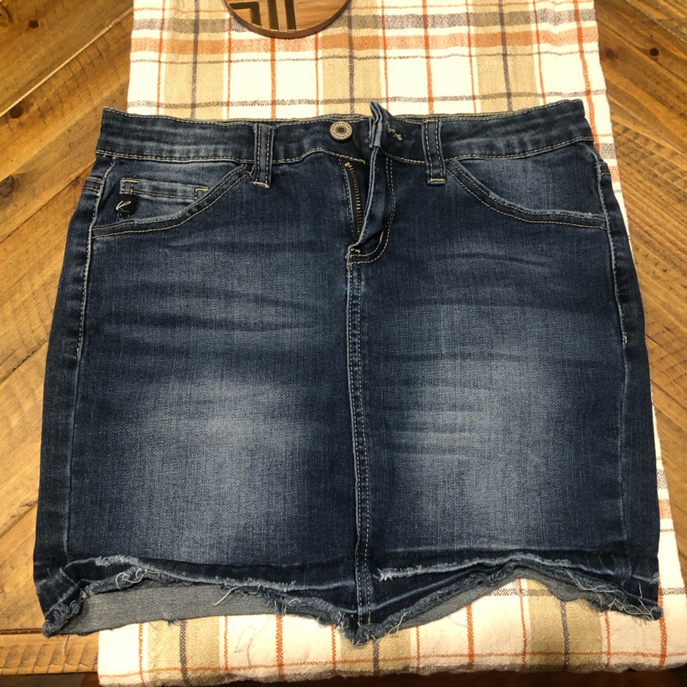 Denim skirt